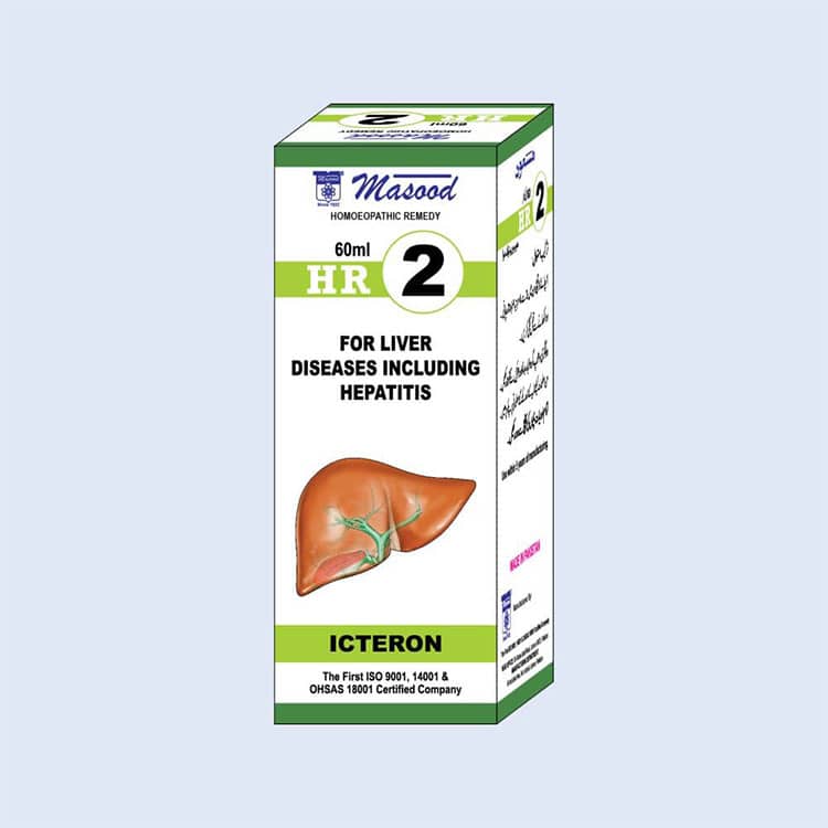 HR-02 (ICTERON) – Liver & Hepatitis Drops - Dr. Masood