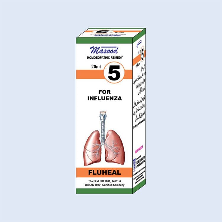 HR-05 (FLUHEAL) – Influenza & Fever Drops - Dr. Masood