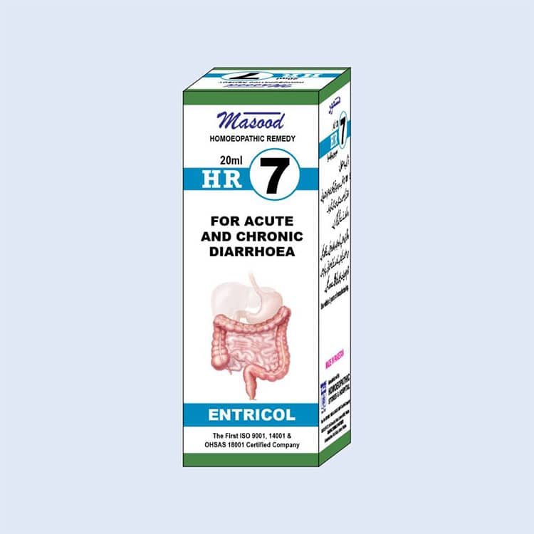 HR-07 (ENTRICOL) – Diarrhoea Drops - Dr. Masood