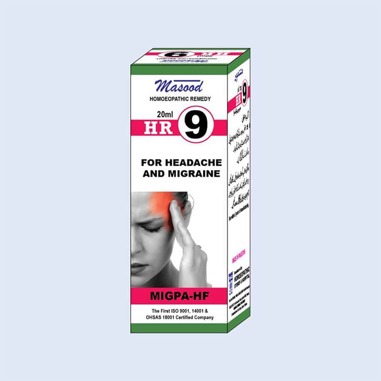 HR-09 (MIGPA-HF) – Migraine & Headache Drops - Dr. Masood