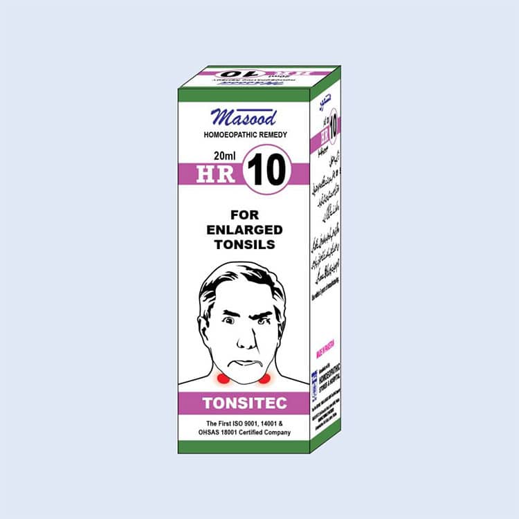 HR-10 (TONSITEC) – Tonsillitis Drops - Dr. Masood