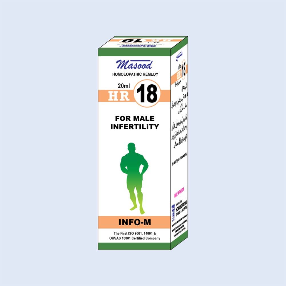 HR-18 (INFO-M) – Male Infertility Drops - Dr. Masood