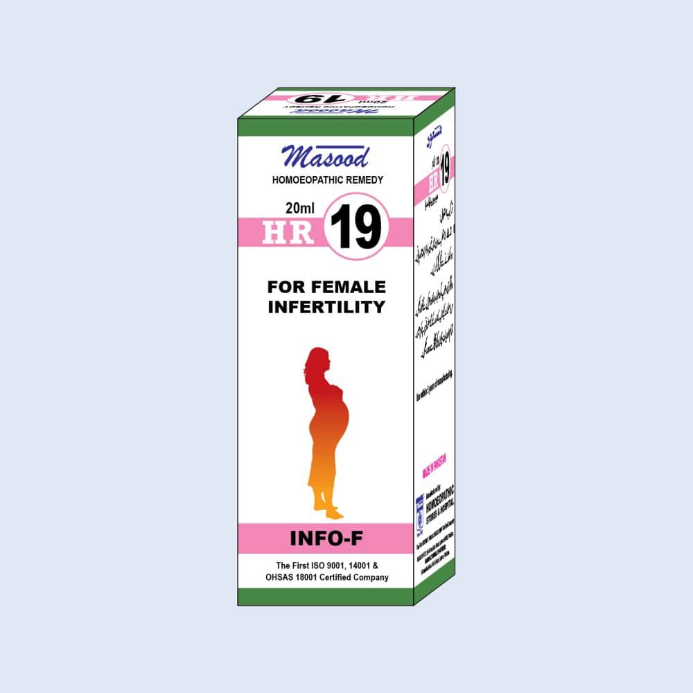 HR-19 (INFO-F) – Female Infertility Drops - Dr. Masood