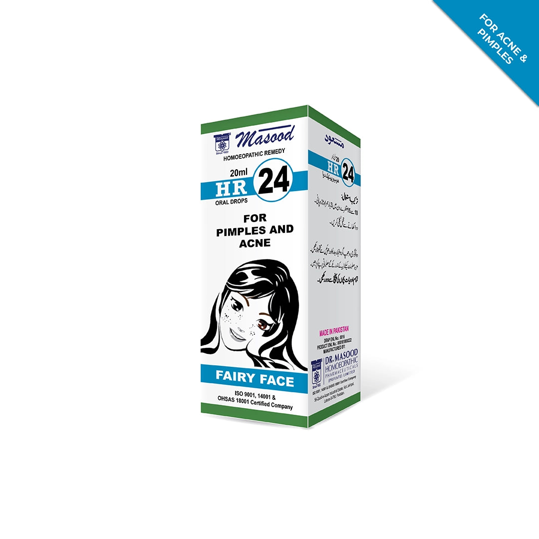 HR-24 (FAIRY FACE) – Acne & Pimples Drops - Dr. Masood