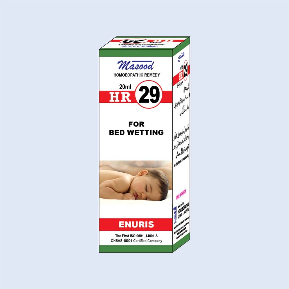 HR-29 (ENURIS) – Bedwetting Drops - Dr. Masood