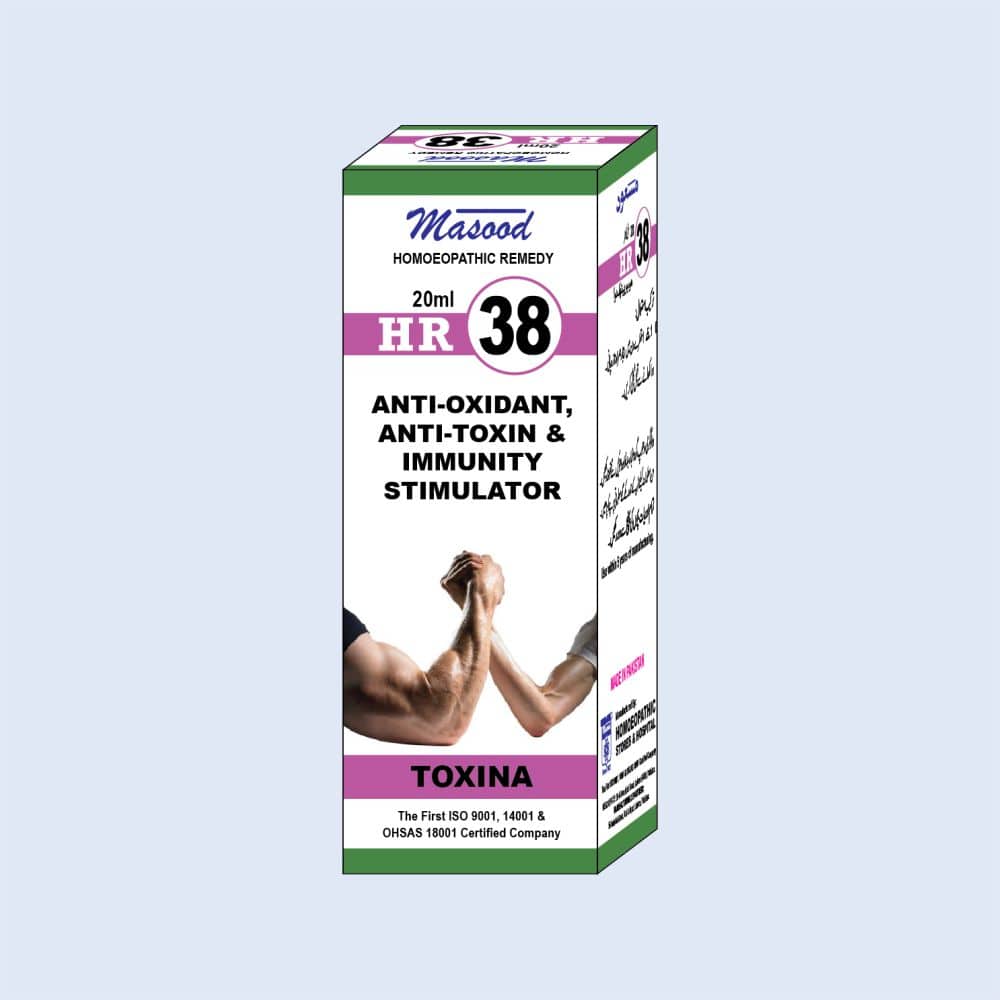 HR-38 (TOXINA) – Immunity Booster & Detox Drops - Dr. Masood