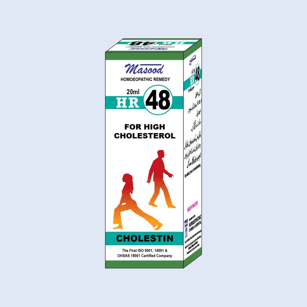 HR-48 (CHOLESTIN) – Cholesterol Drops - Dr. Masood