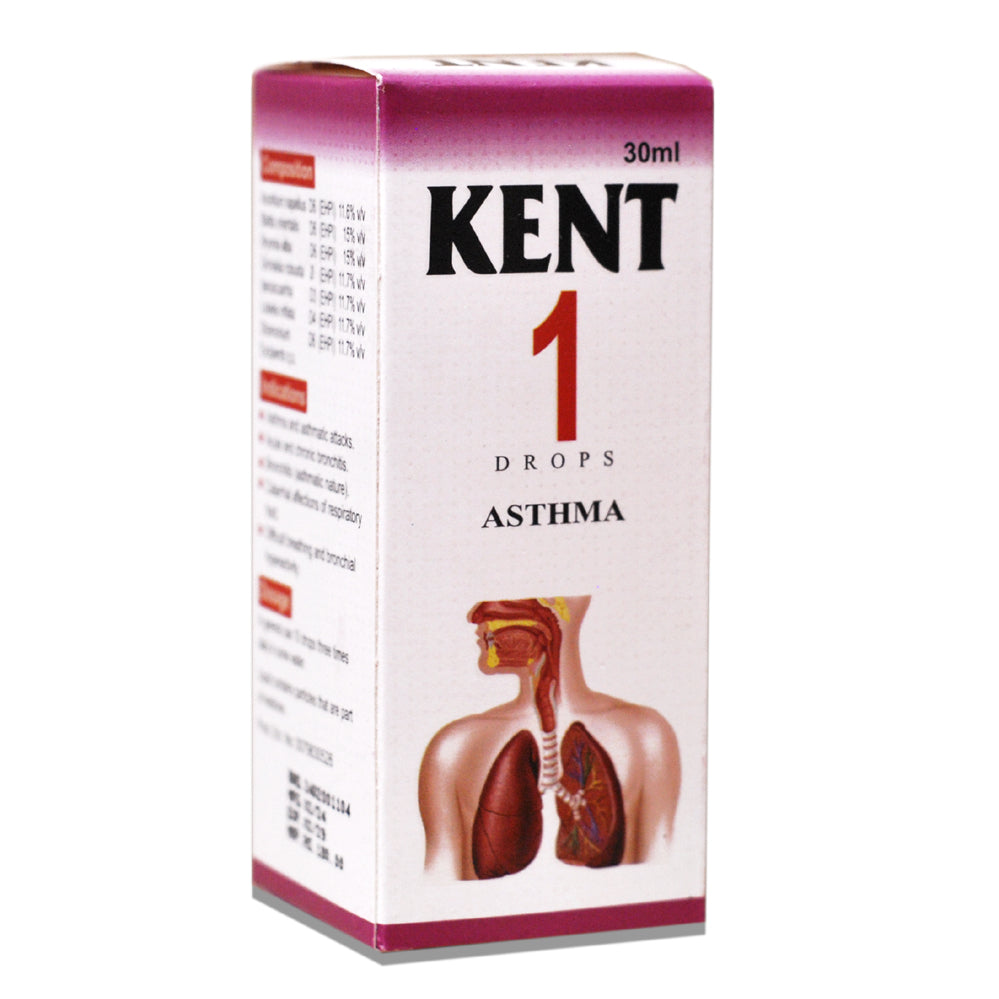 Kent 1 Drops – Asthma - Kent Pharma