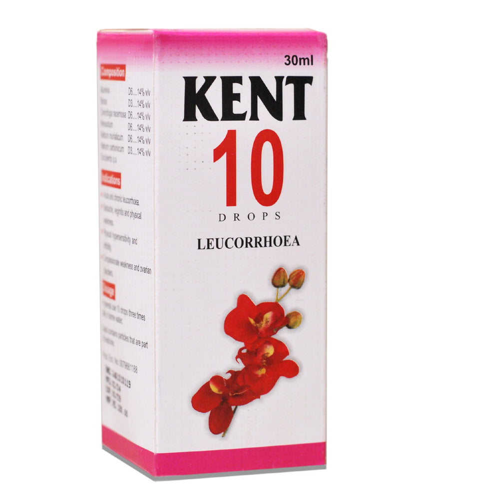 Kent 10 Drops – Leucorrhoea - Kent Pharma