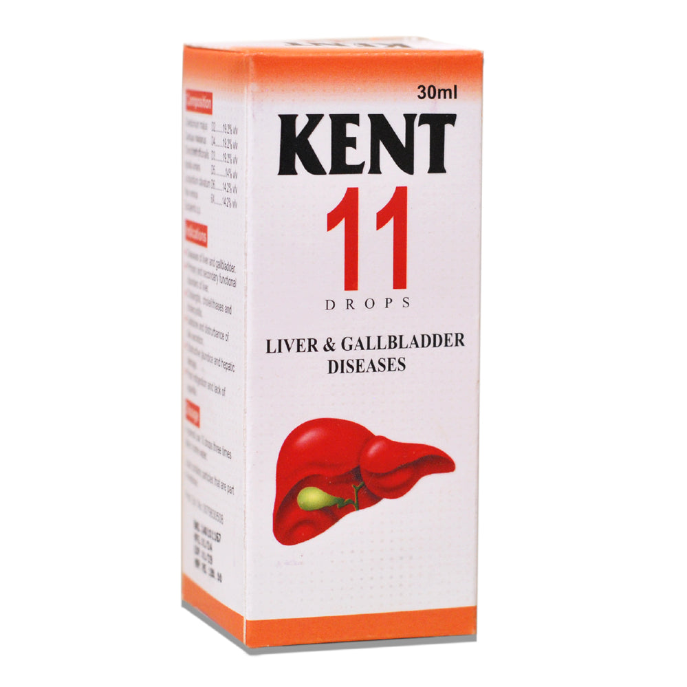 Kent 11 Drops – Liver & Gall Bladder Disease - Kent Pharma