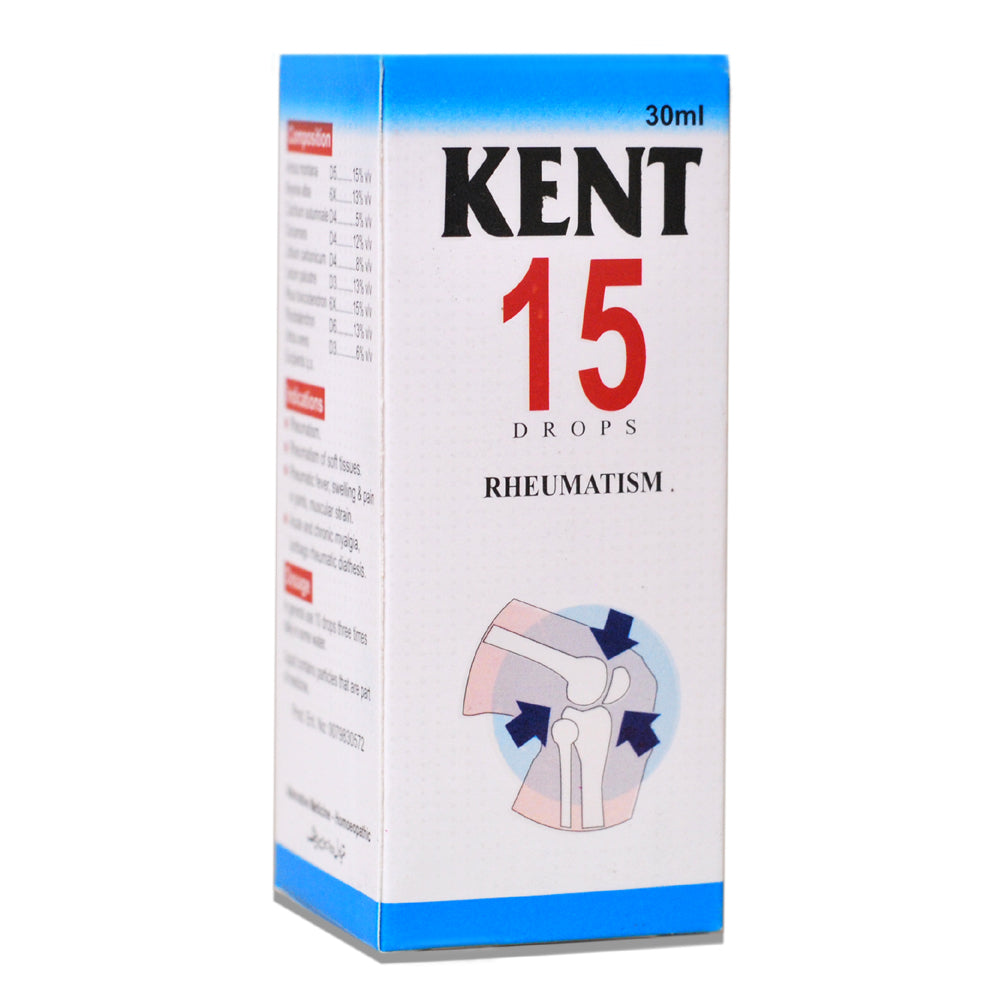 Kent 15 Drops – Rheumatism - Kent Pharma