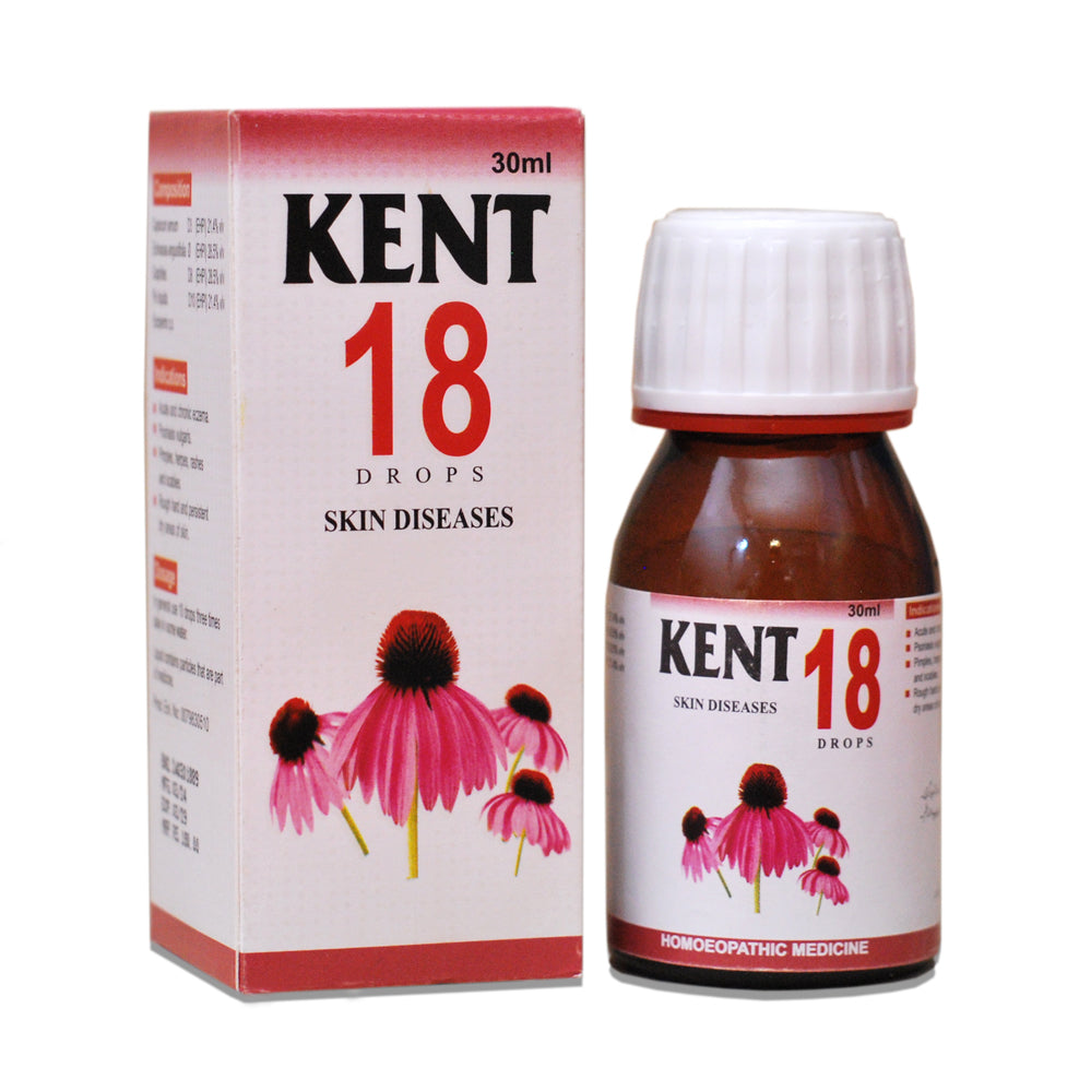 Kent 18 Drops – Skin Diseases - Kent Pharma