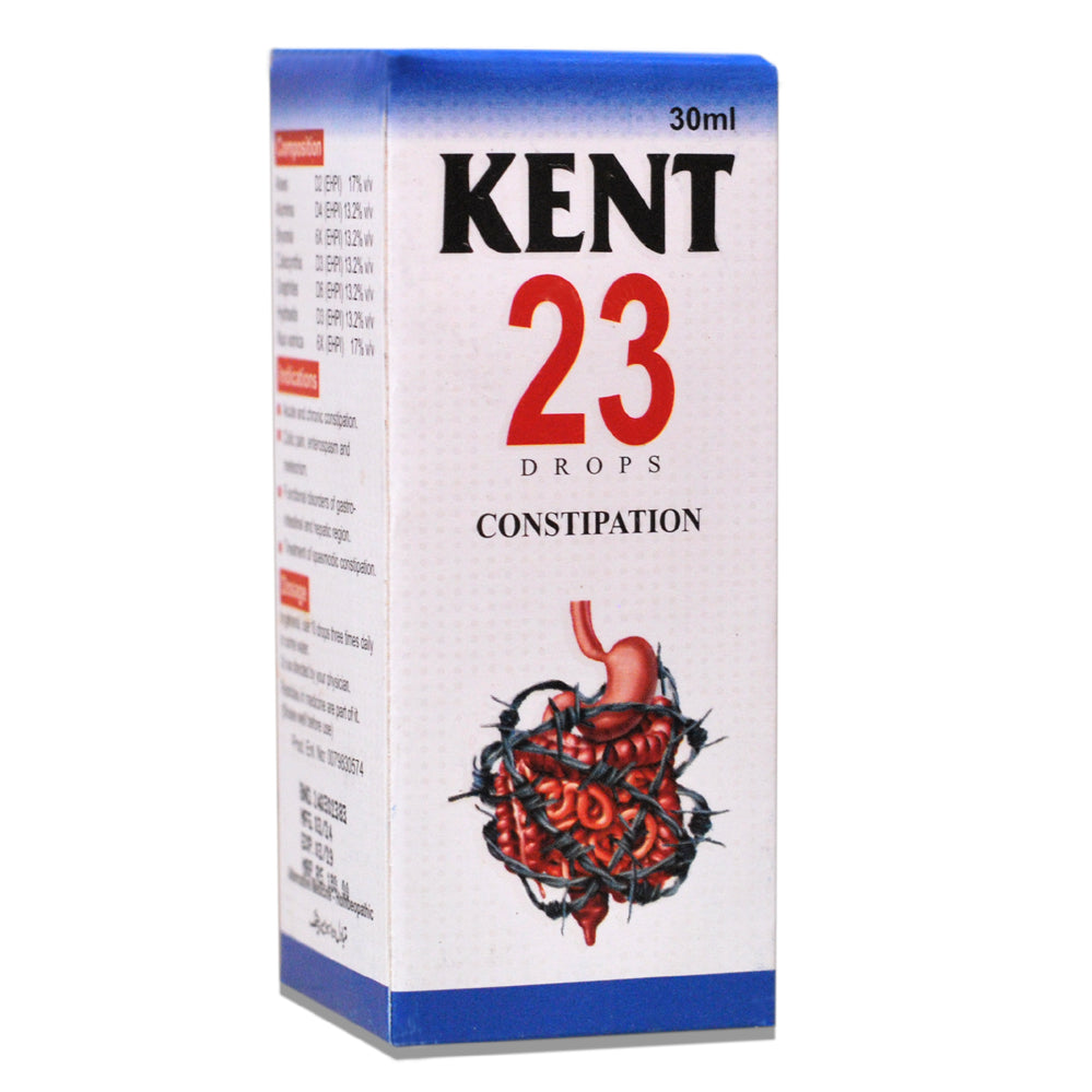 Kent 23 Drops – Constipation - Kent Pharma