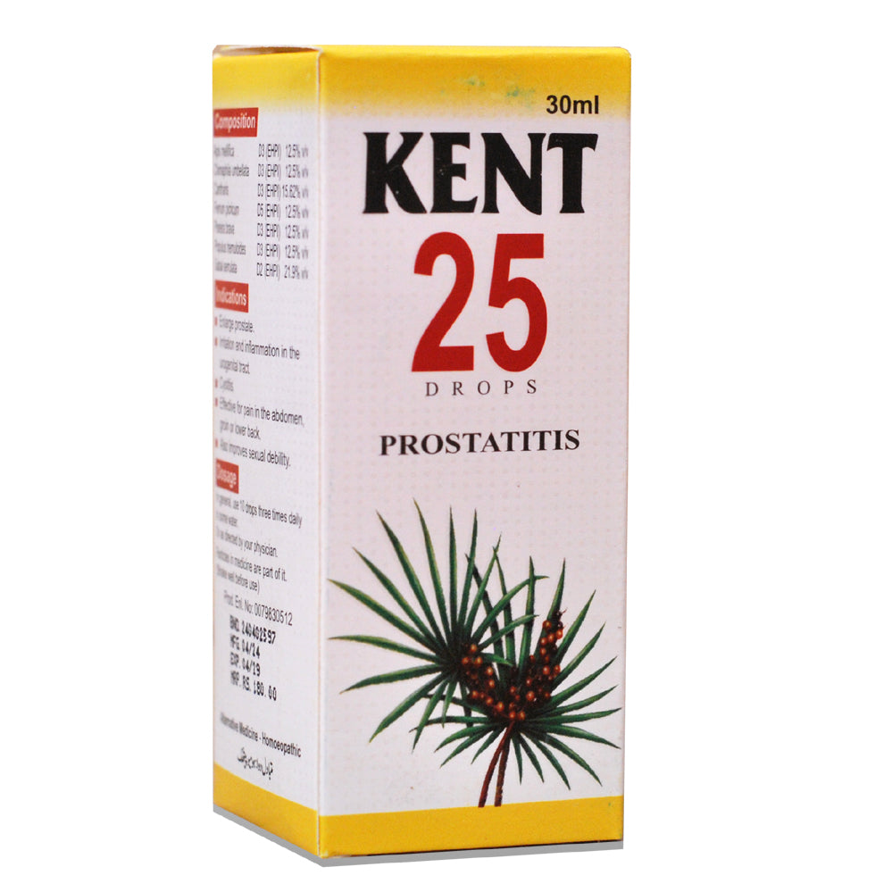 Kent 25 Drops – Prostatitis - Kent Pharma