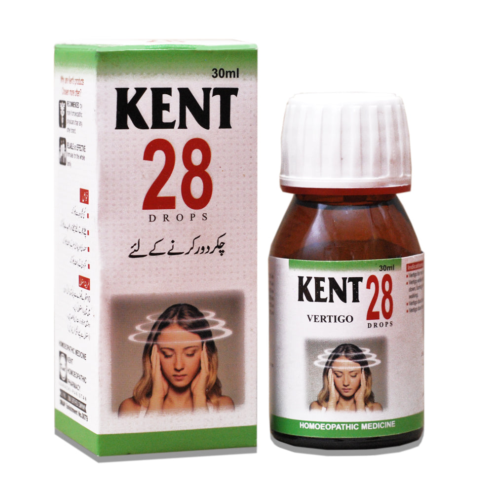 Kent 28 Drops – Vertigo - Kent Pharma