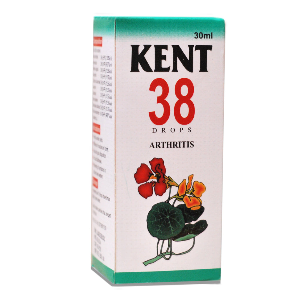 Kent 38 Drops – Arthritis - Kent Pharma