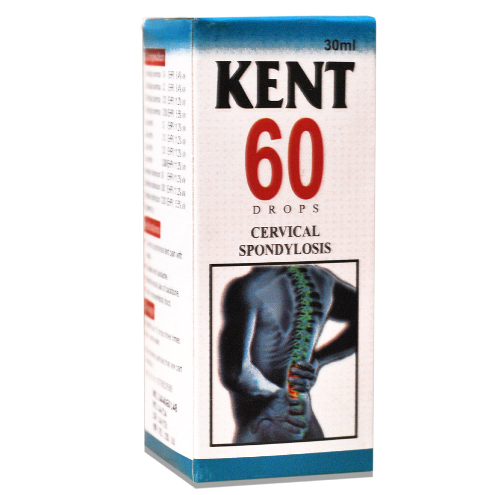Kent 60 Drops – Cervical Spondylosis - Kent Pharma