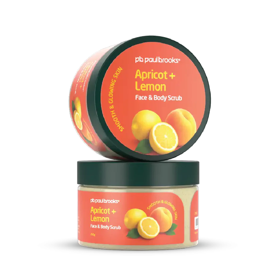 Apricot + Lemon Face & Body Scrub by Paul Brooks