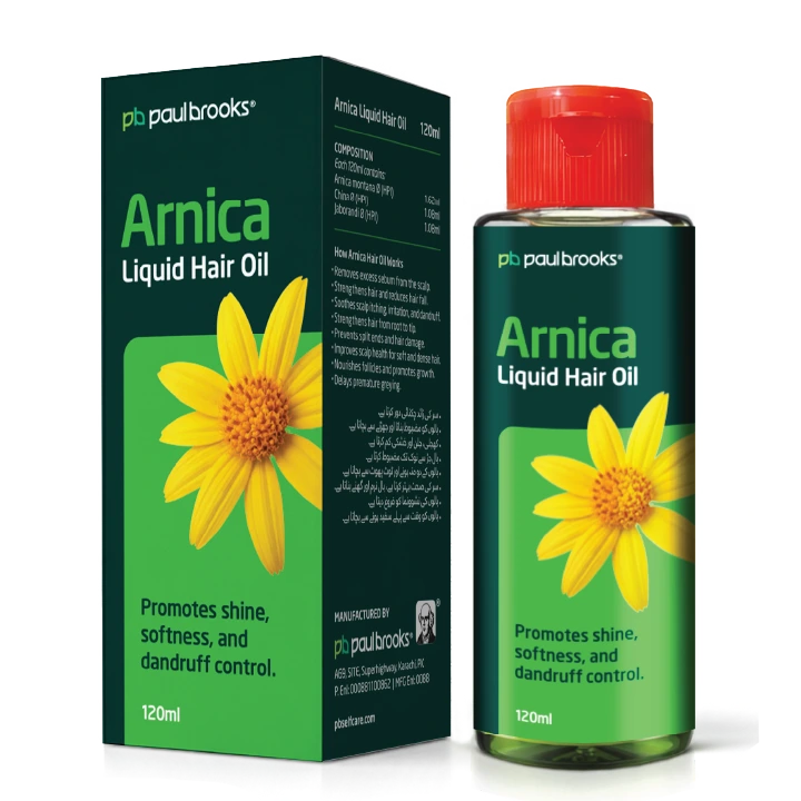 Arnica Liquid Hair Oil - Paul Brooks
