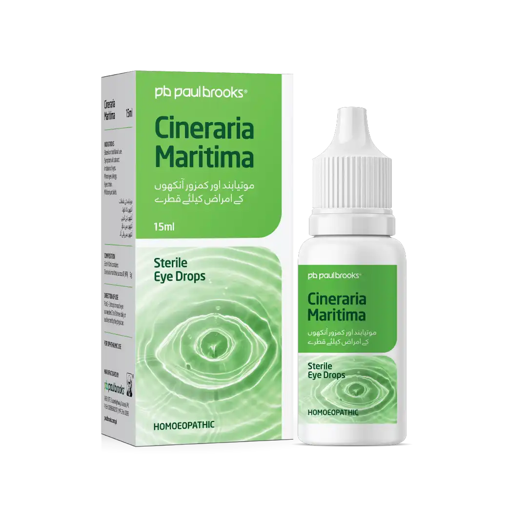 Cineraria Martima Eye Drops - Paul Brooks