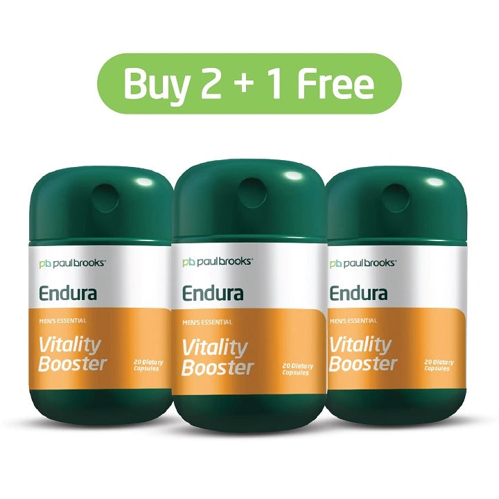 Endura Capsules - Buy 2 Get 1 Free - Paul Brooks