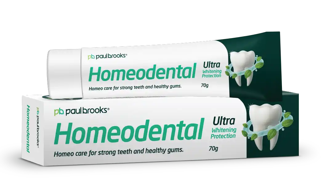 Homeodental™ Ultra Whitening Toothpaste  -  Paul Brooks