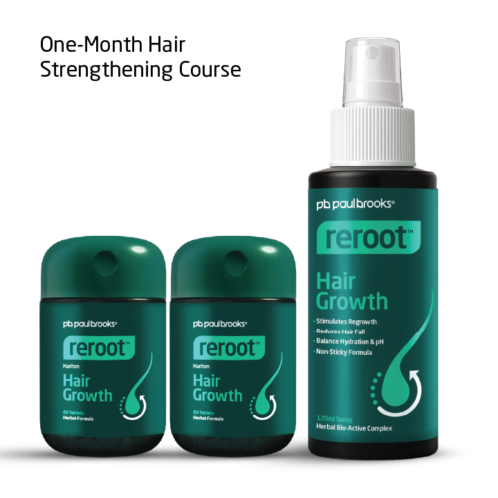 Reroot Hair Growth (Spray and Tablet Pack) - Paul Brooks