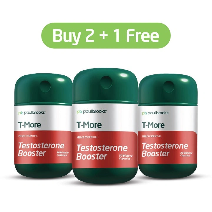 T-More Capsules - Buy 2 Get 1 Free - Paul Brooks