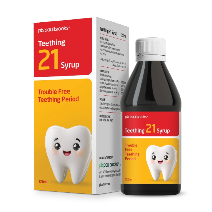 Teething 21 Syrup - Paul Brooks