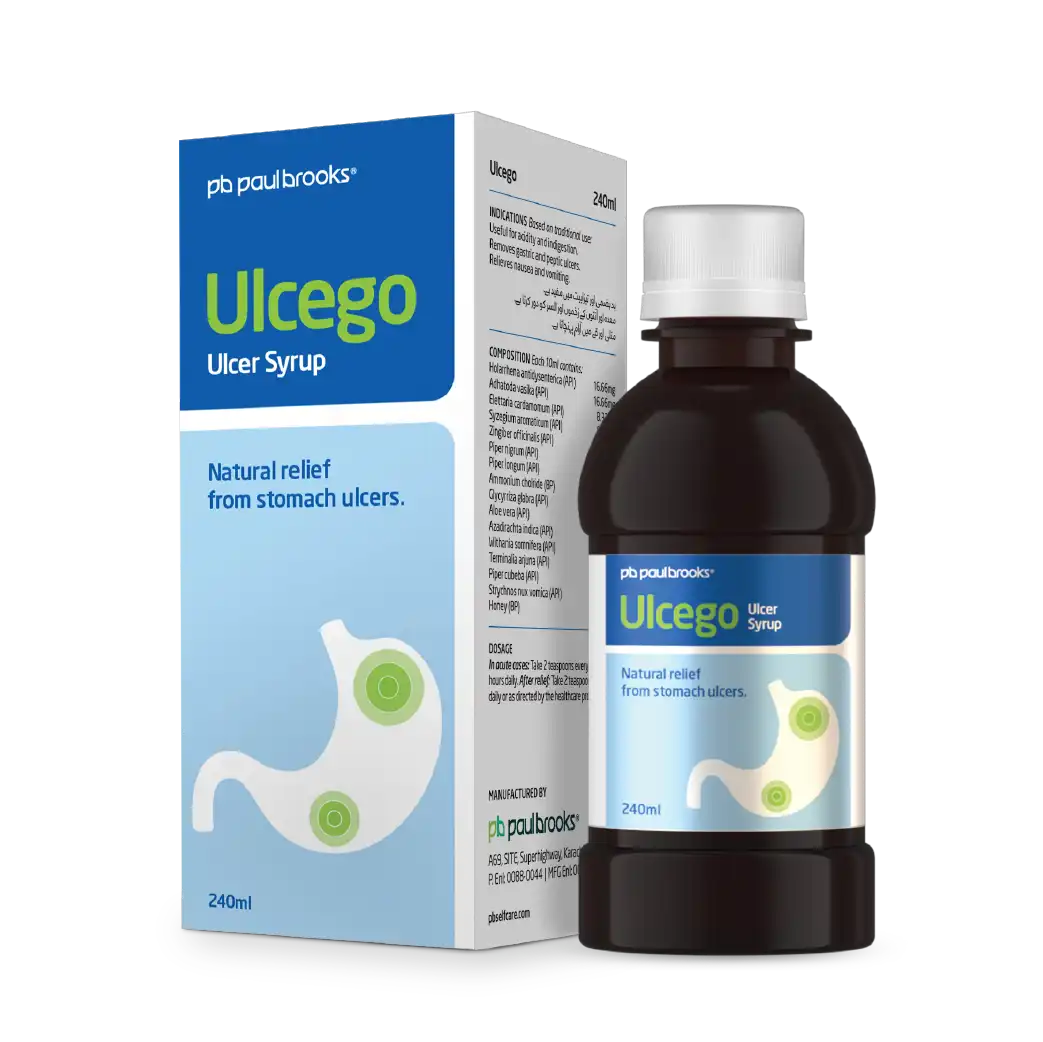 Ulcego Ulcer Syrup - Paul Brooks