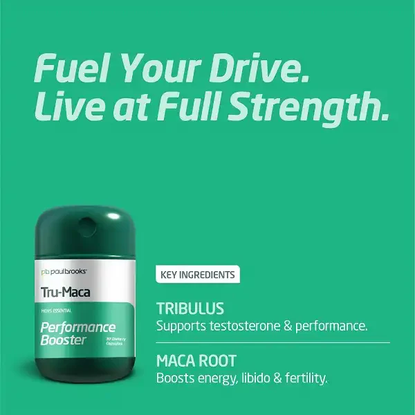 Tru-Maca Capsules by Paul Brooks